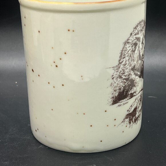 Vintage SAN‎ DIEGO ZOO~ Wild Animal Park "LION" Coffee Tea Mug Cup~ M Schnorr - Picture 2 of 7